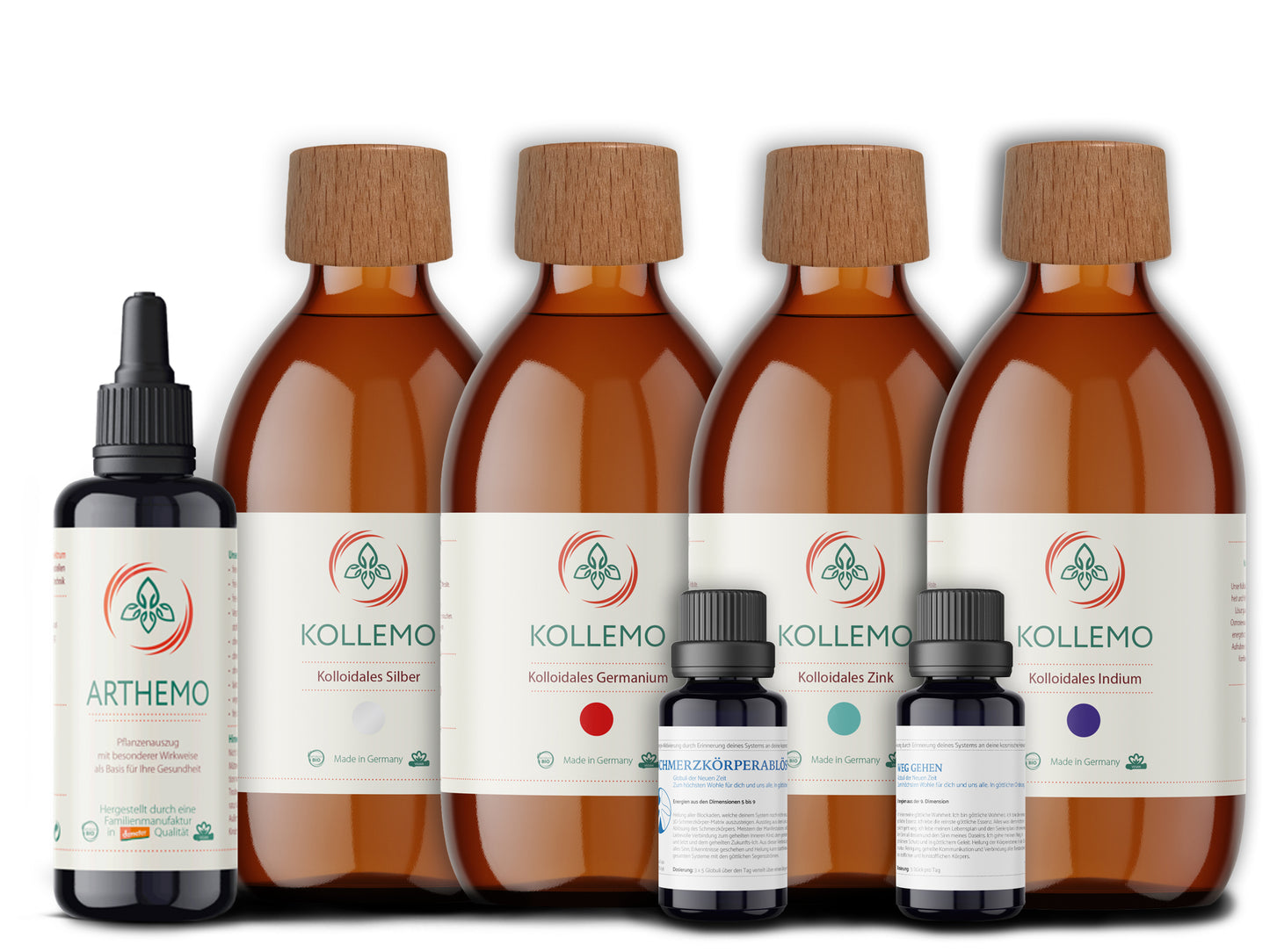 Epstein-Barr-Virus, Lymeboreliose & alle Arten von Arthritis - Set 6: Das optimierte Set zur Therapie-Begleitung bei EBV