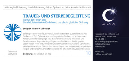 Glóbulos de Competencia Curados - Energías de la Novena Dimensión
