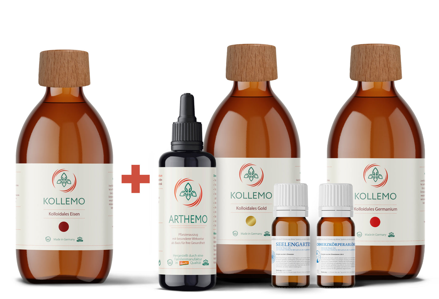 Krebs - Set 2e -  plus Eisen: Optimiertes Set zur Krebs-Therapie-Begleitung + Eisen