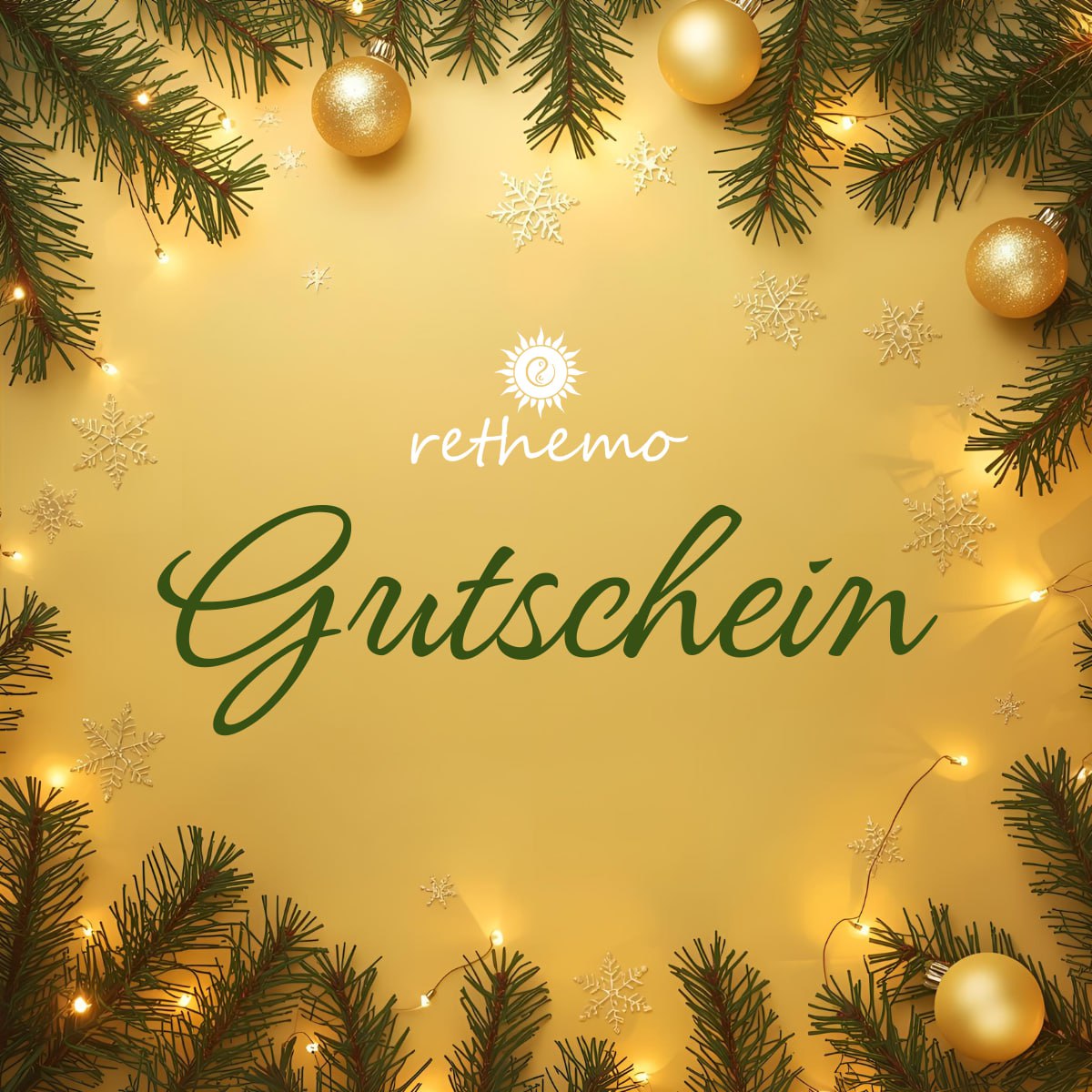 GUTSCHEIN ZU WEIHNACHTEN 10 - 200€
